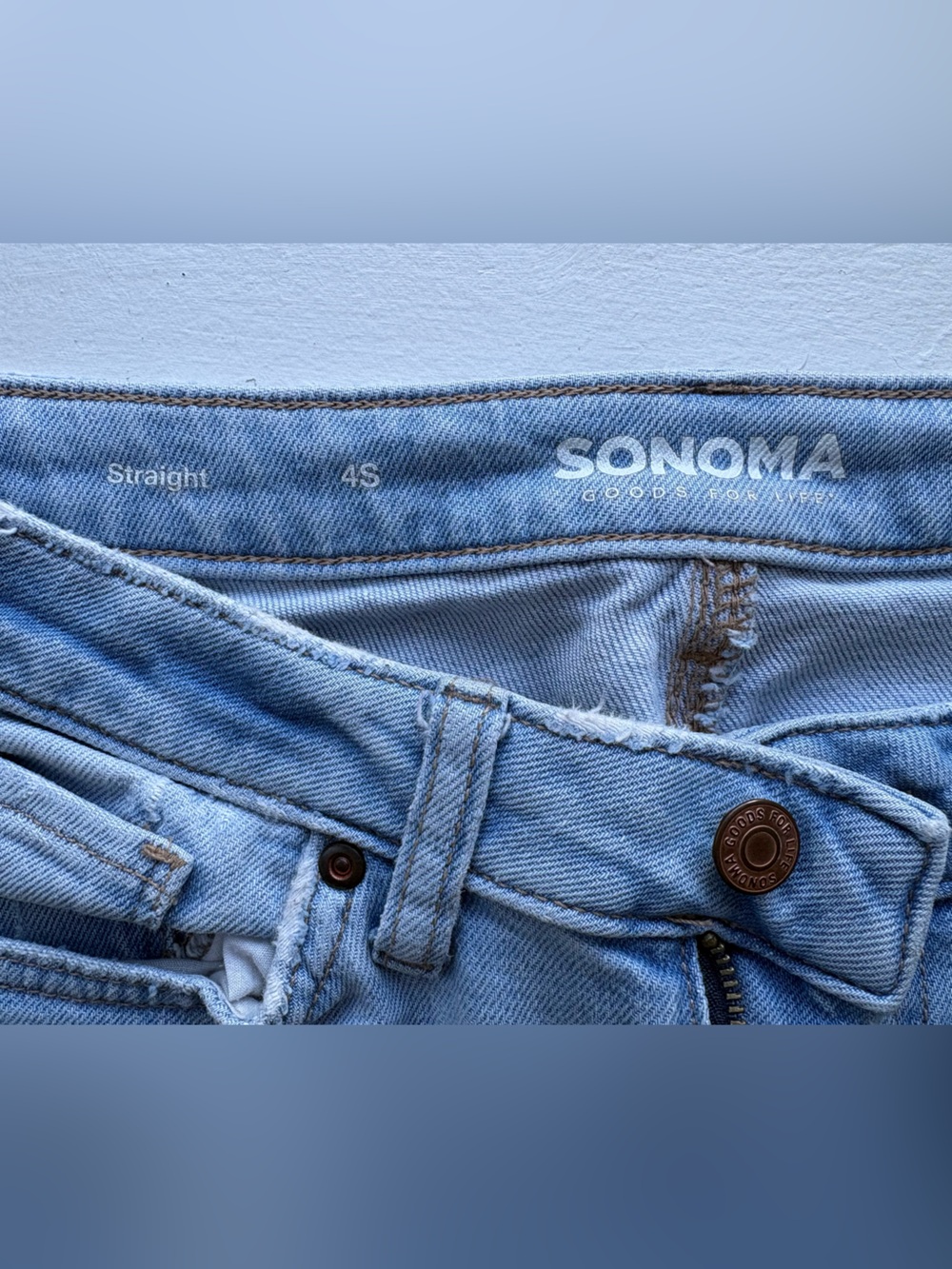 Sonoma Denim Jeans in Light Blue